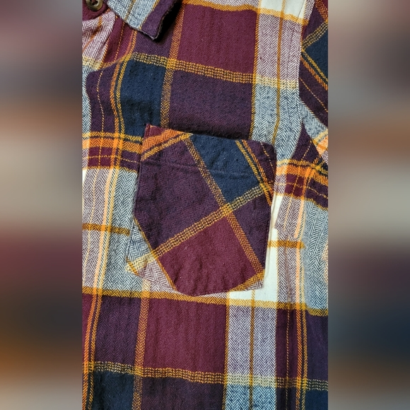 Natural Reflections Long-Sleeve Brushed Flannel Shirt NWOT - Picture 3 of 5